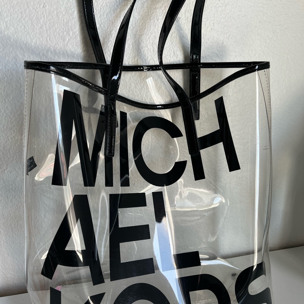 Micheal Kors clear tote